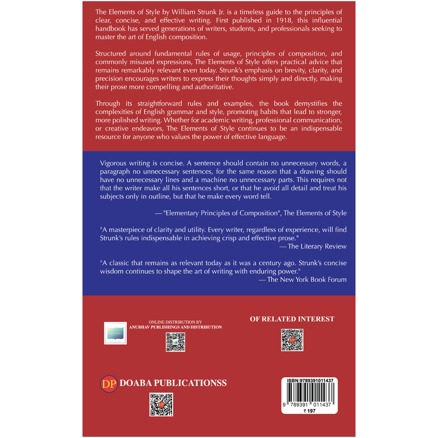 The Elements of Style (Expanded Edition with a Chapter on Proofreading)