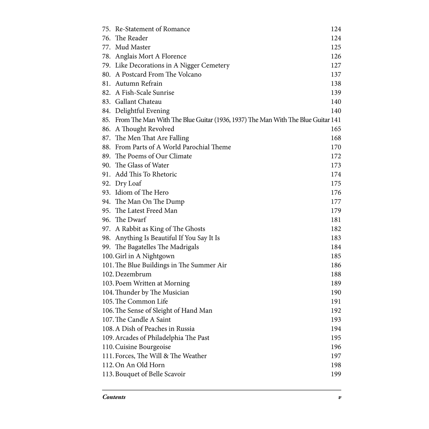 Selected Poems by Wallace Stevens