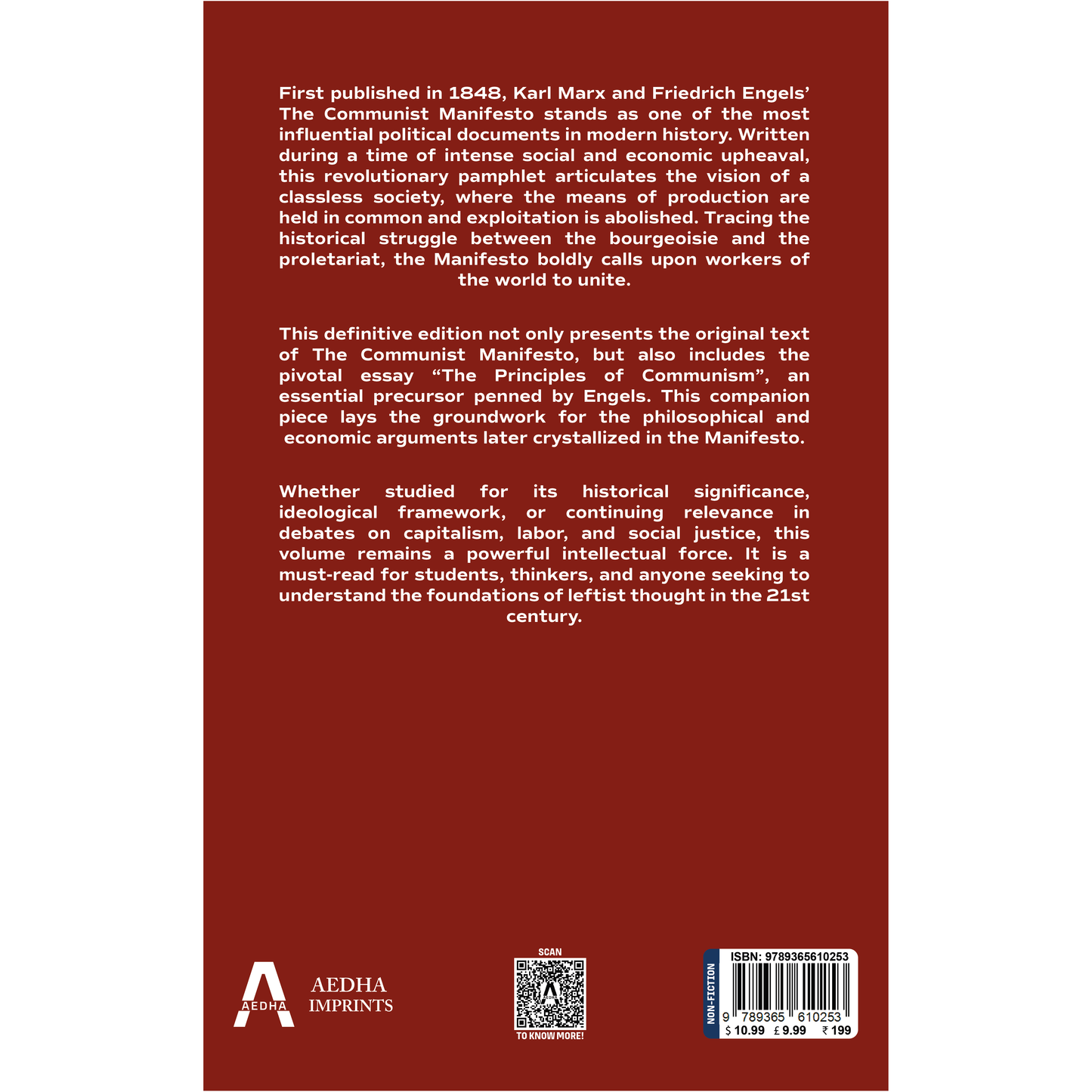 The Communist Manifesto (Includes "The Principles of Communism")