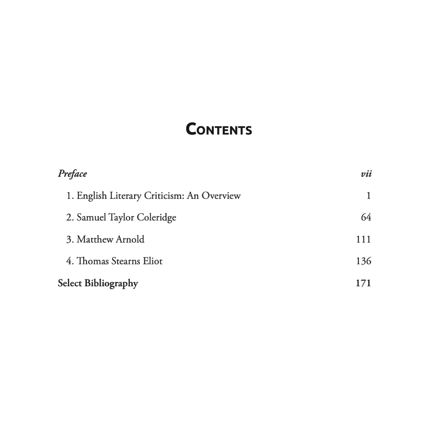 Three English Literary Critics
