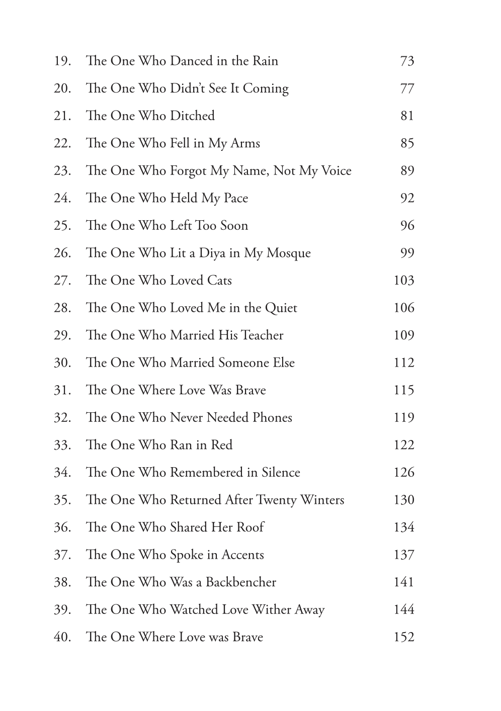 Love Syntax: The Forty Unwritten Rules of Love