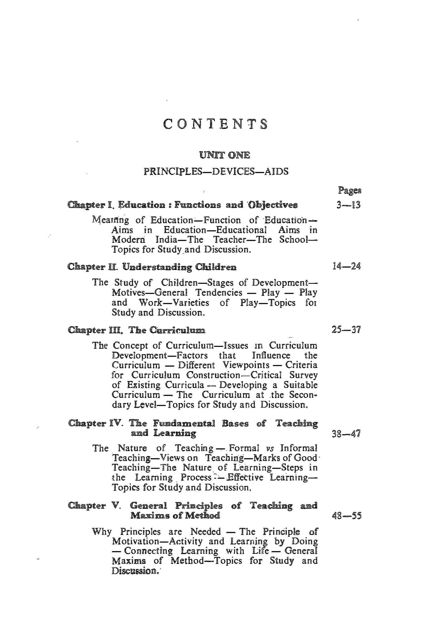 The Principles and Methods of Teaching