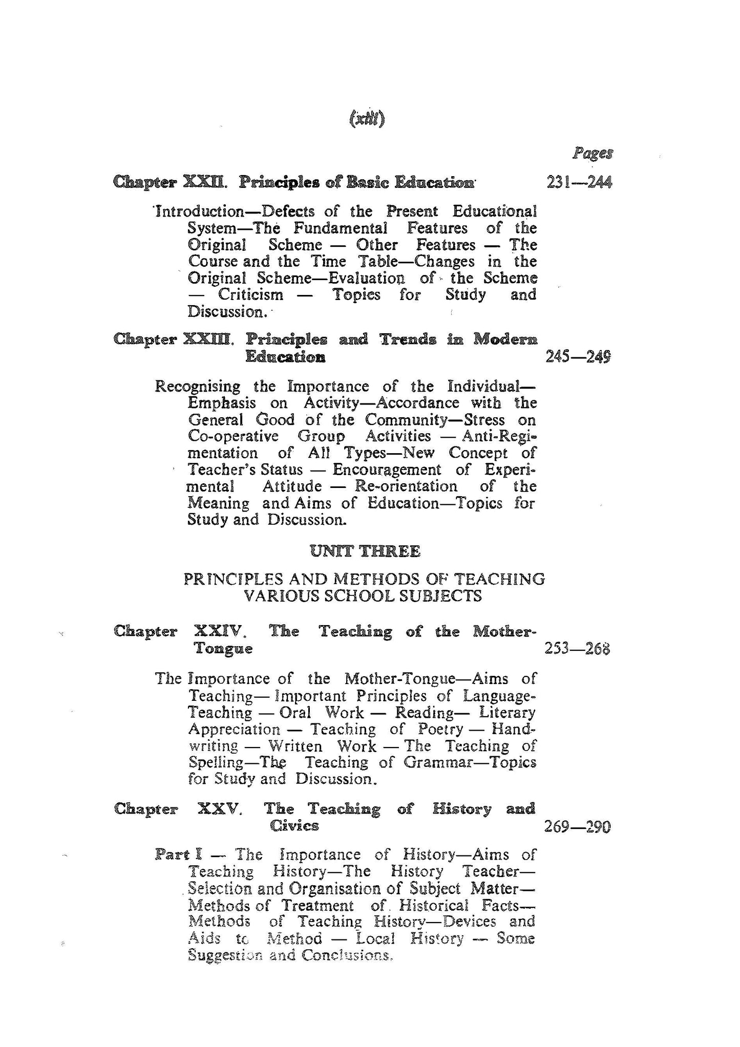 The Principles and Methods of Teaching