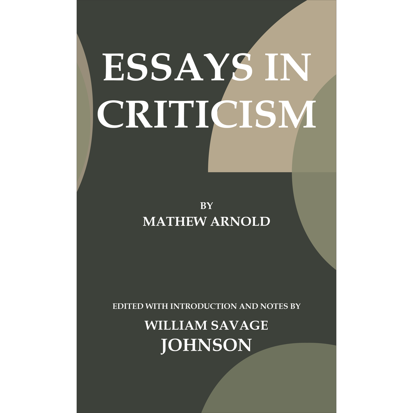 Essays in Criticism