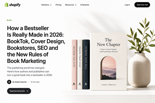How a Bestseller Is Really Made in 2026: BookTok, Cover Design, Bookstores, SEO and the New Rules of Book Marketing