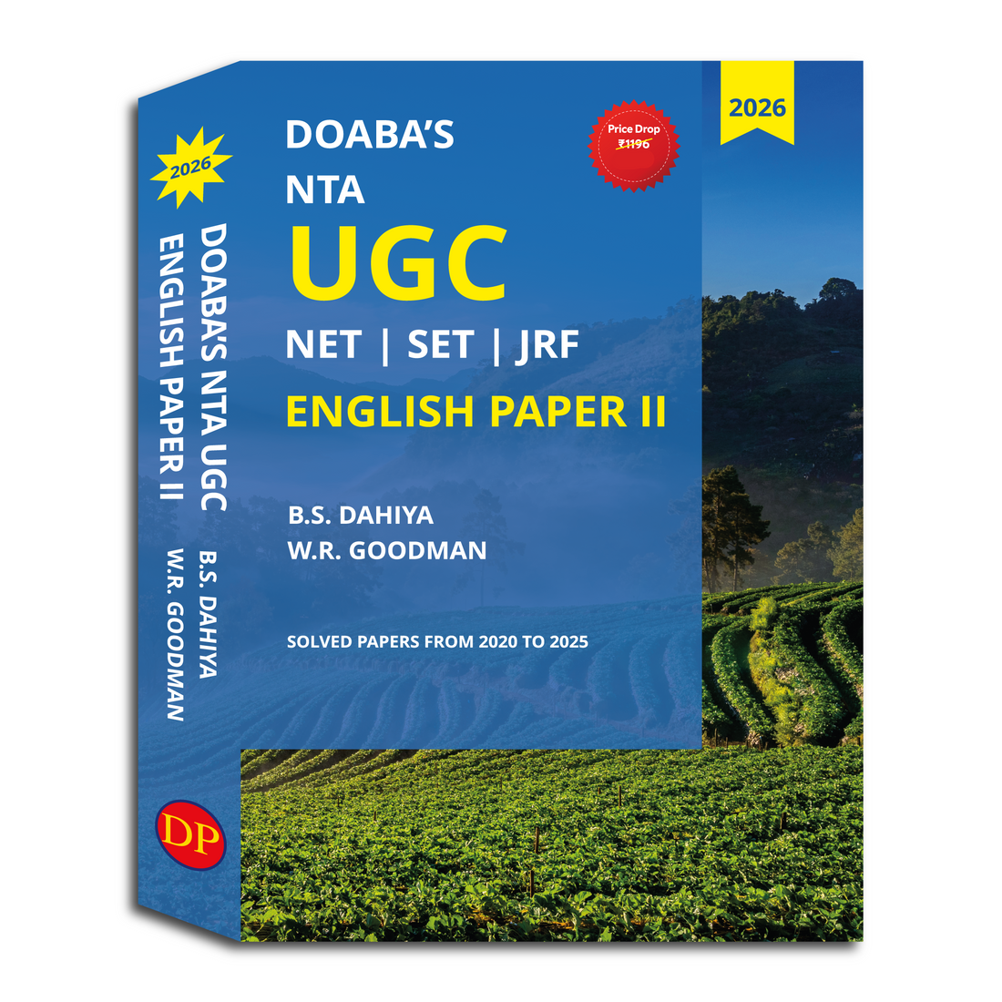 Doaba UGC NET English Paper II preparation book cover
