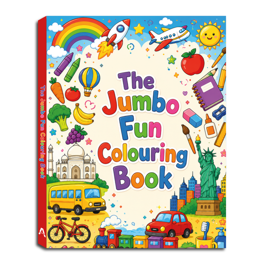 The Jumbo Fun Colouring Book by Aedha Imprints