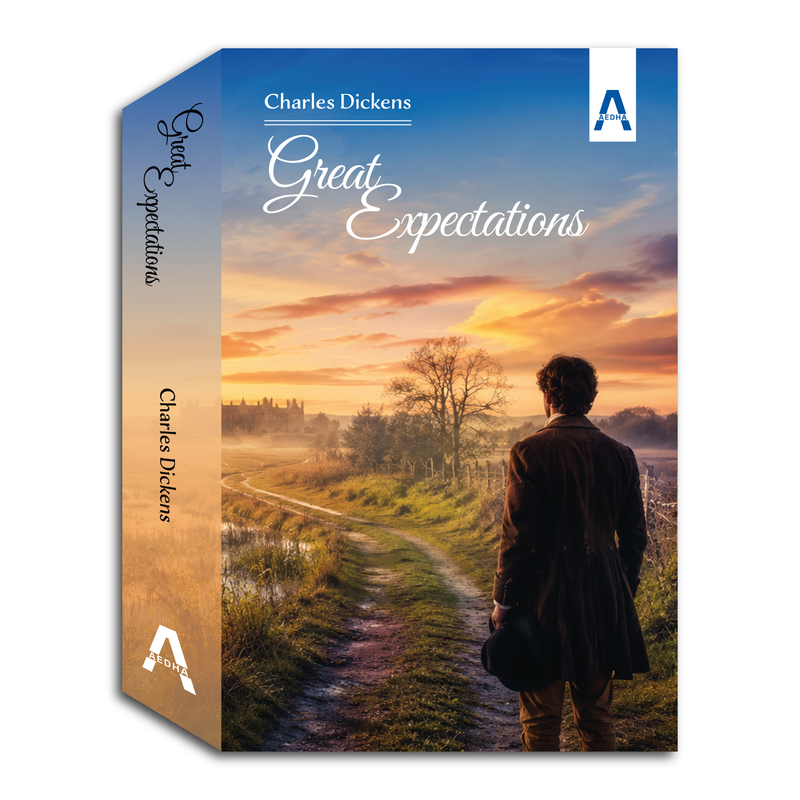 Cover of Great Expectations by Charles Dickens, Aedha Imprints