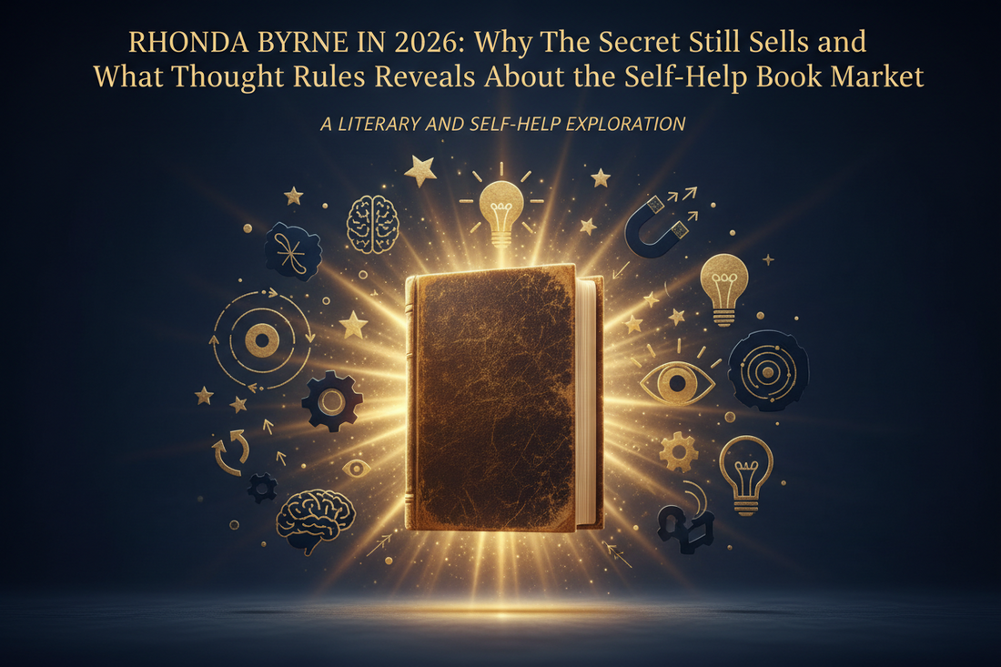 Rhonda Byrne in 2026: Why The Secret Still Sells and What Thought Rules Reveals About the Self-Help Book Market
