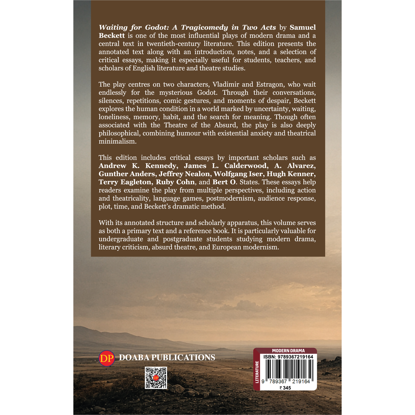 Waiting for Godot: Annotated Text with an Introduction by Javed Malick and Critical Essays