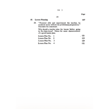 Teaching of Political Science