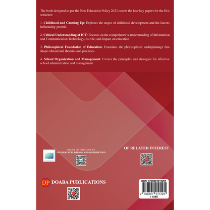 Doaba B.Ed Guide (First Semester)