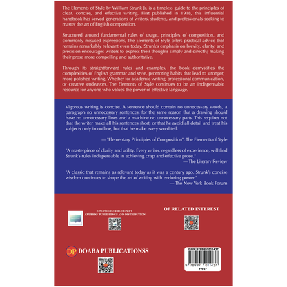 The Elements of Style (Expanded Edition with a Chapter on Proofreading)