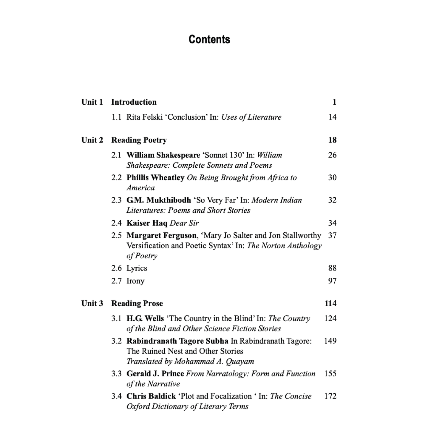An Introduction to Literary Studies