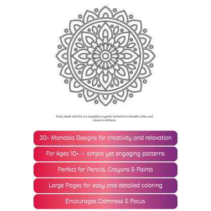 Mandala — Colour and Calm