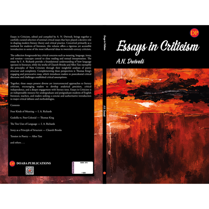 Essays in Criticism: An Anthology of Twentieth-Century Literary Criticism