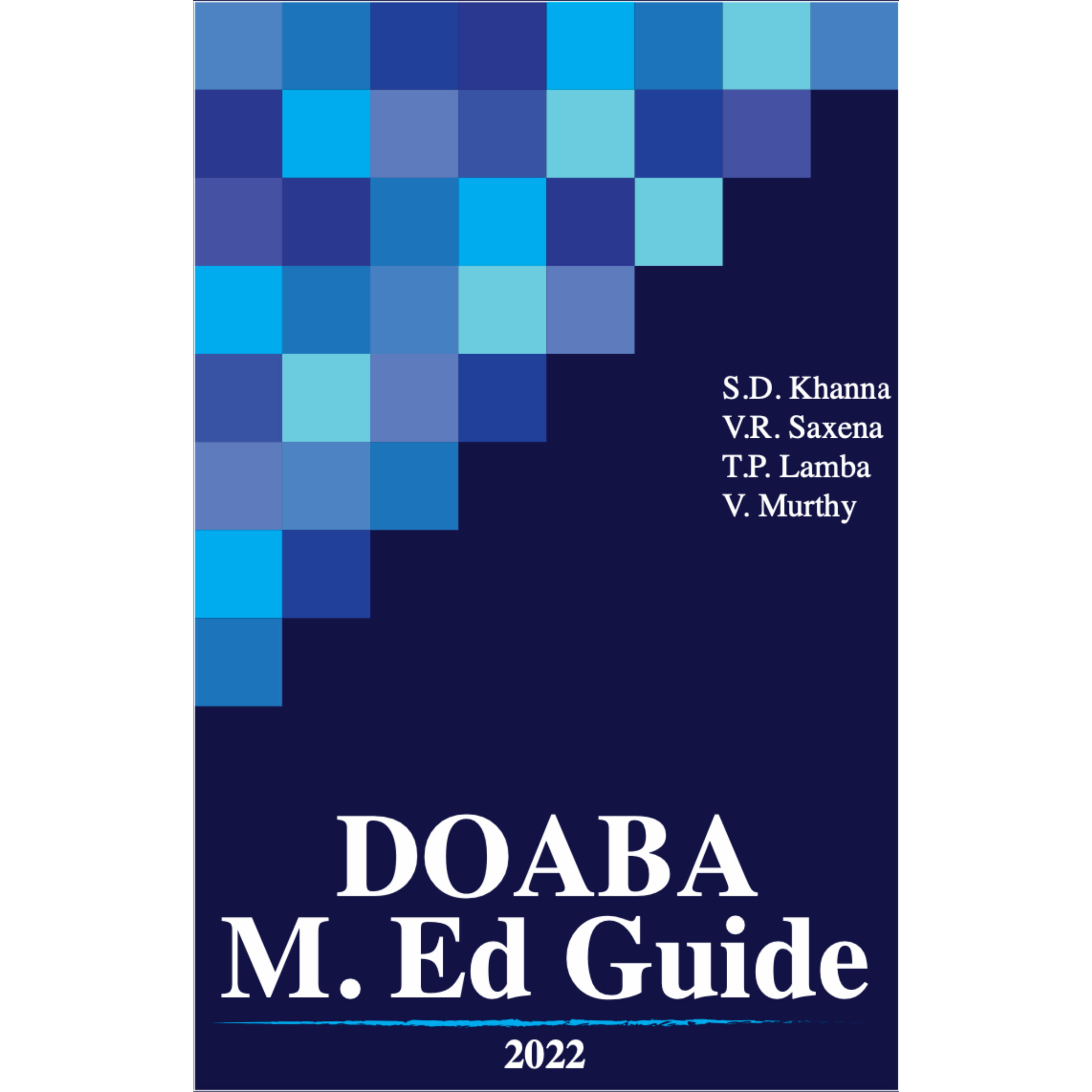 Doaba Lettering Doaba M.Ed Guide - Doaba Publications - 9789391011031