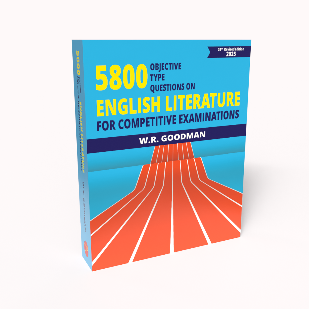 5800 Objective Type Questions on English Literature for Competitive Examinations (24th Edition, 2025)