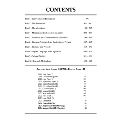 5800 Objective Type Questions on English Literature for Competitive Examinations (24th Edition, 2025)