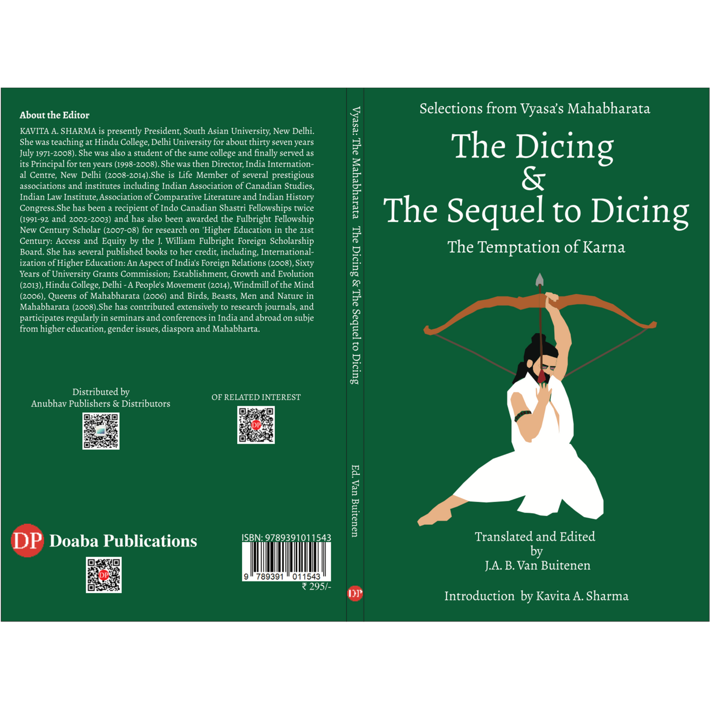 Selections from Vyasa's Mahabharata – The Dicing and The Sequel to Dicing - The Temptation of Karna