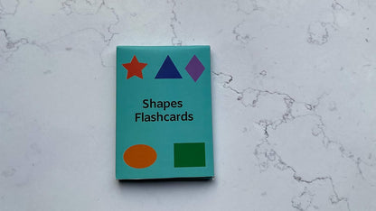 Shapes Flashcards - Early Learning Educational Flashcards for Kids (Pack of 8)