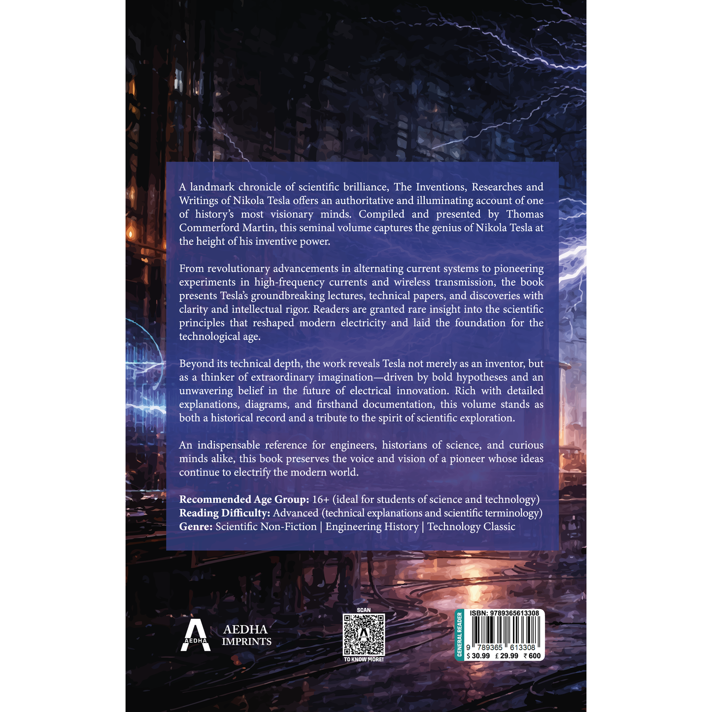 The Inventions, Researches and Writings of Nikola Tesla