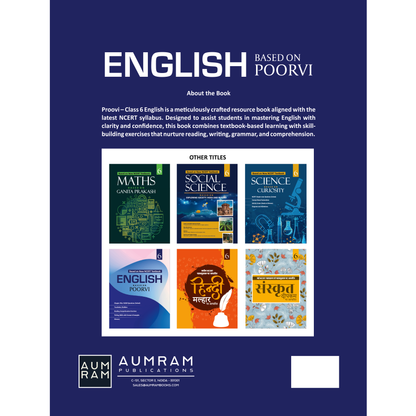 English Based on Poorvi – Class 6
