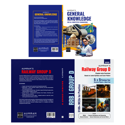 Aumram’s Railway RRB Group D + General Knowledge Super Combo (2025 Edition)