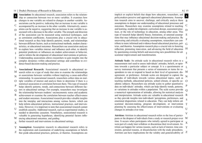 Doaba's Dictionary of Research in Education