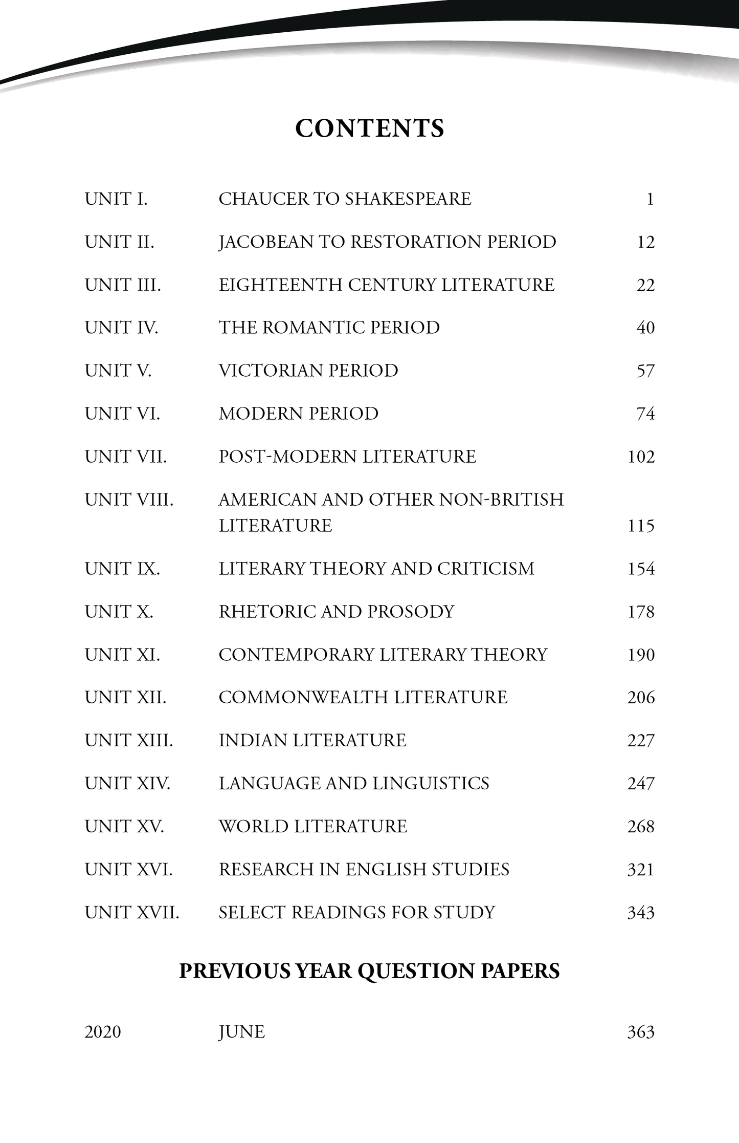 Objective Type Questions on Literature in English (10th Revised & Updated Edition, 2026)