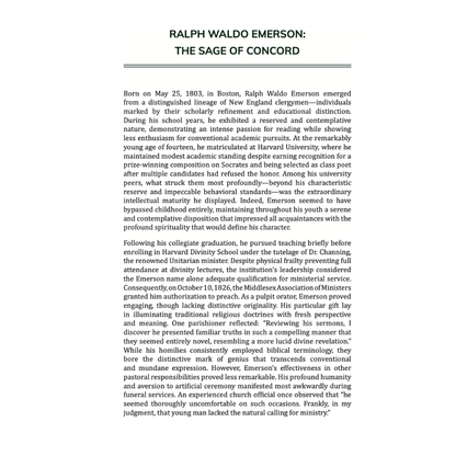 Essays and Selected Poems by Ralph Waldo Emerson