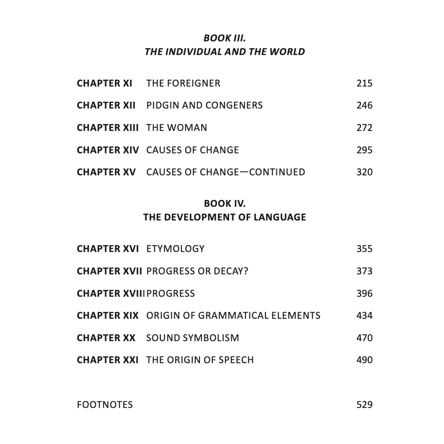 Language – Its Nature, Development and Origin