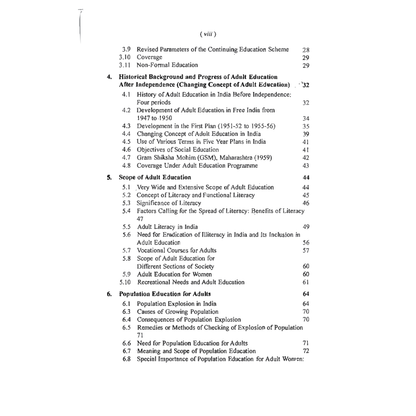 Adult Education (Theory and Practice)