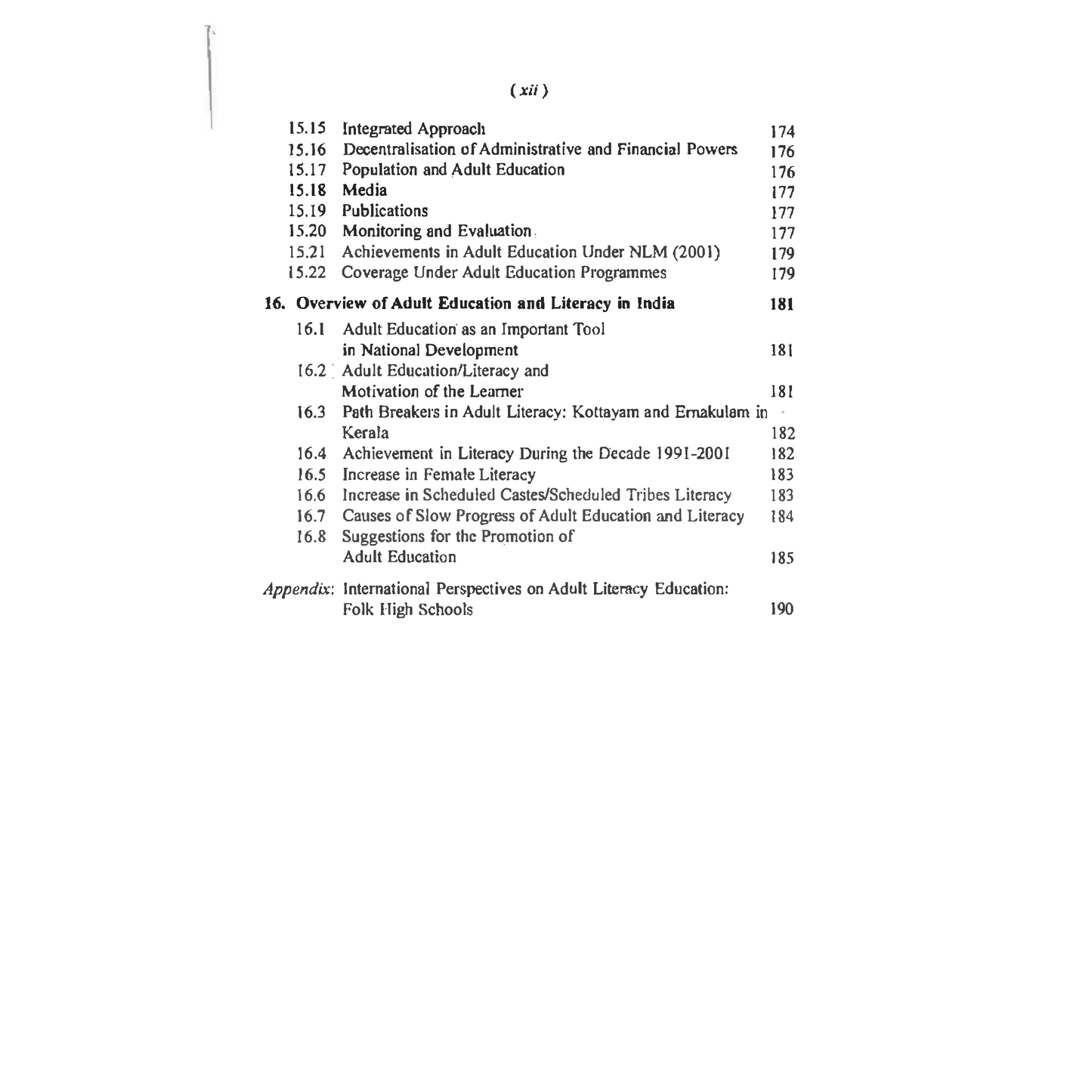 Adult Education (Theory and Practice)