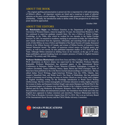 John Milton’s Paradise Lost: Book I and II