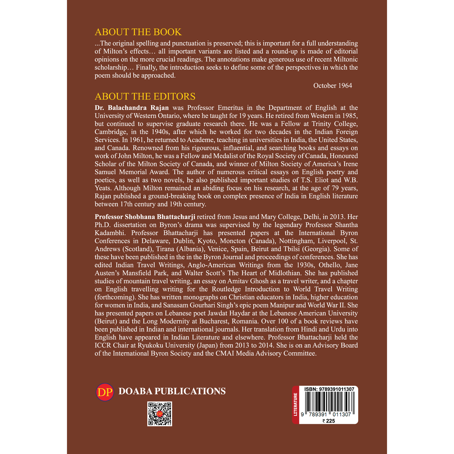 John Milton’s Paradise Lost: Book I