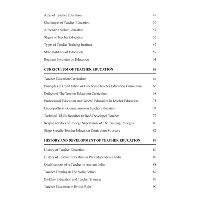Teacher Education