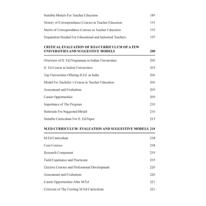 Teacher Education