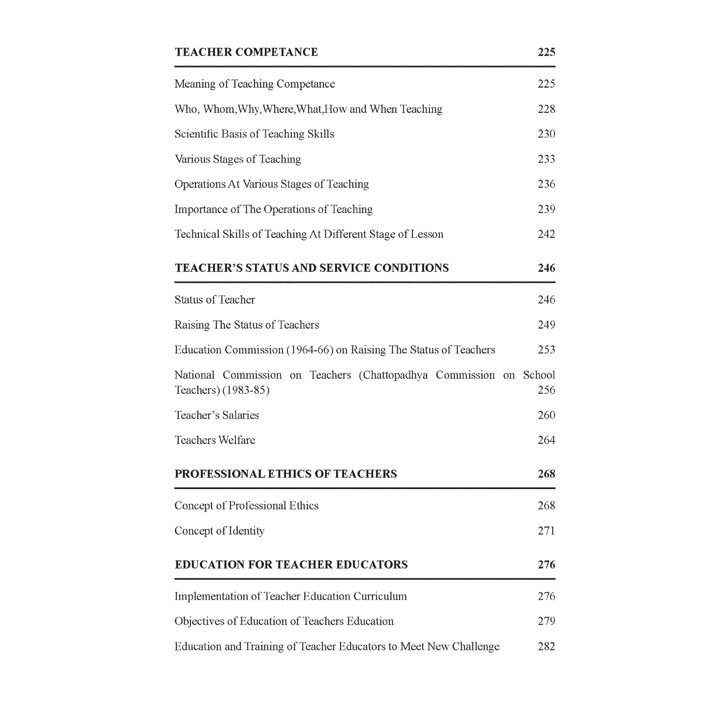 Teacher Education