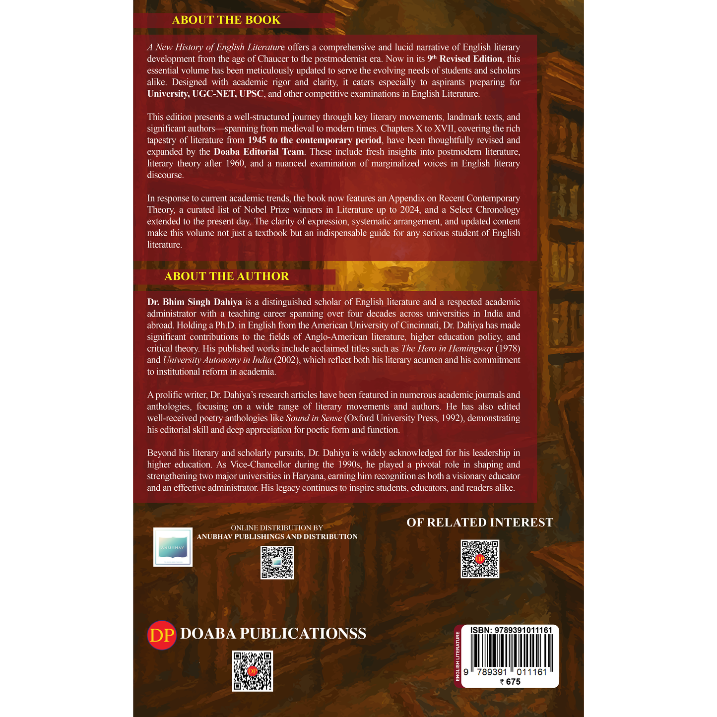 A New History of English Literature (9th Revised Edition)