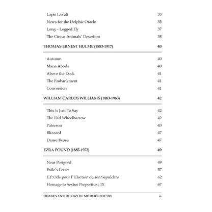 Doaba’s Anthology of Modern Poetry