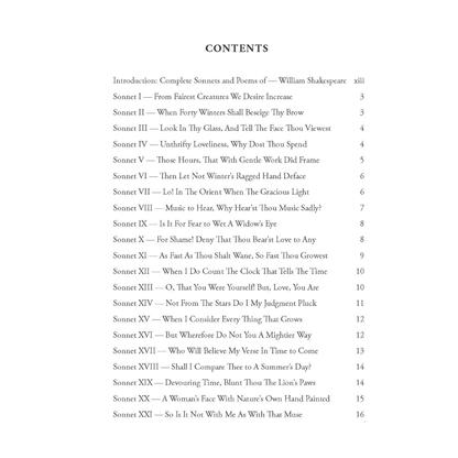 Complete Sonnets and Poems of William Shakespeare