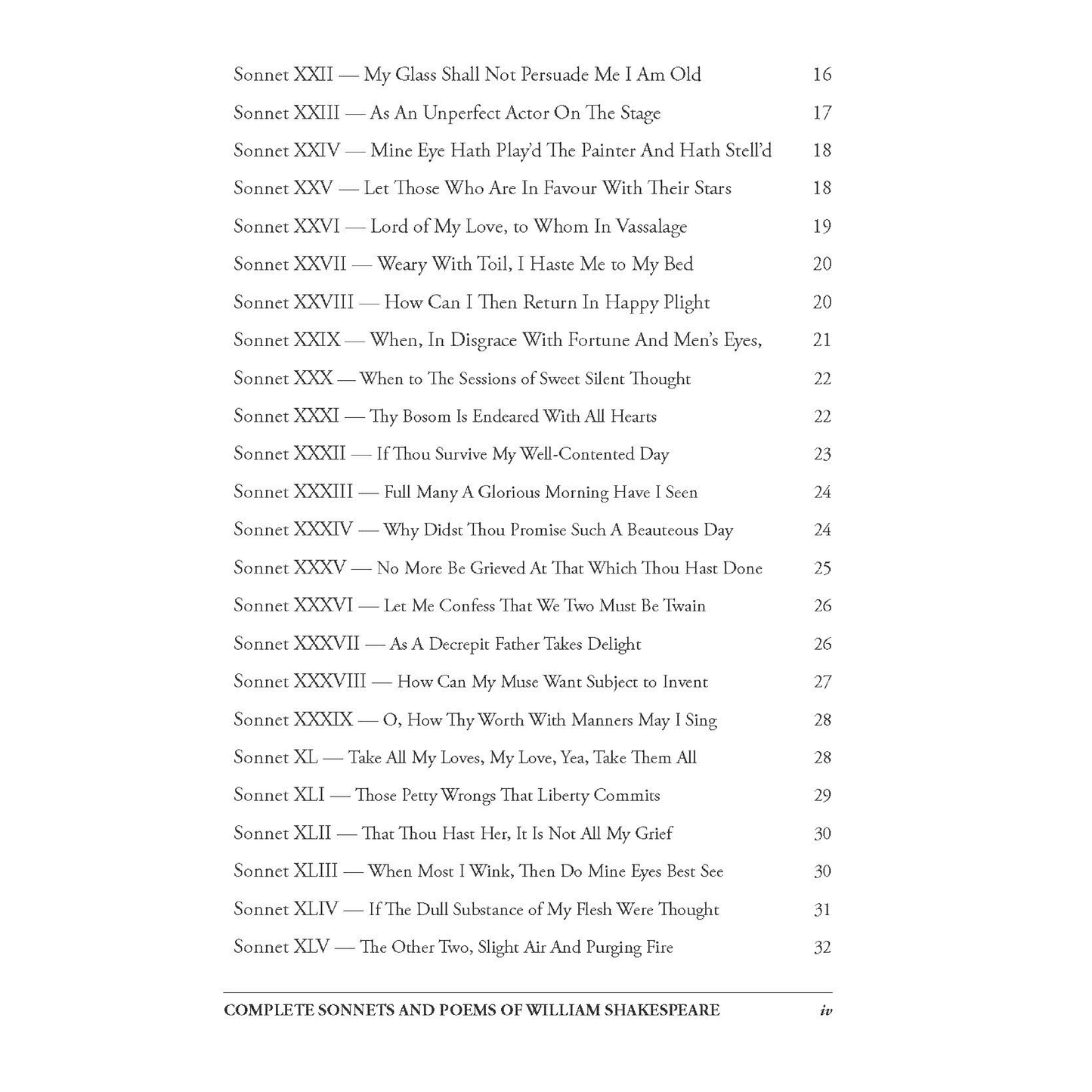 Complete Sonnets and Poems of William Shakespeare