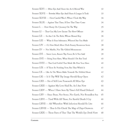 Complete Sonnets and Poems of William Shakespeare