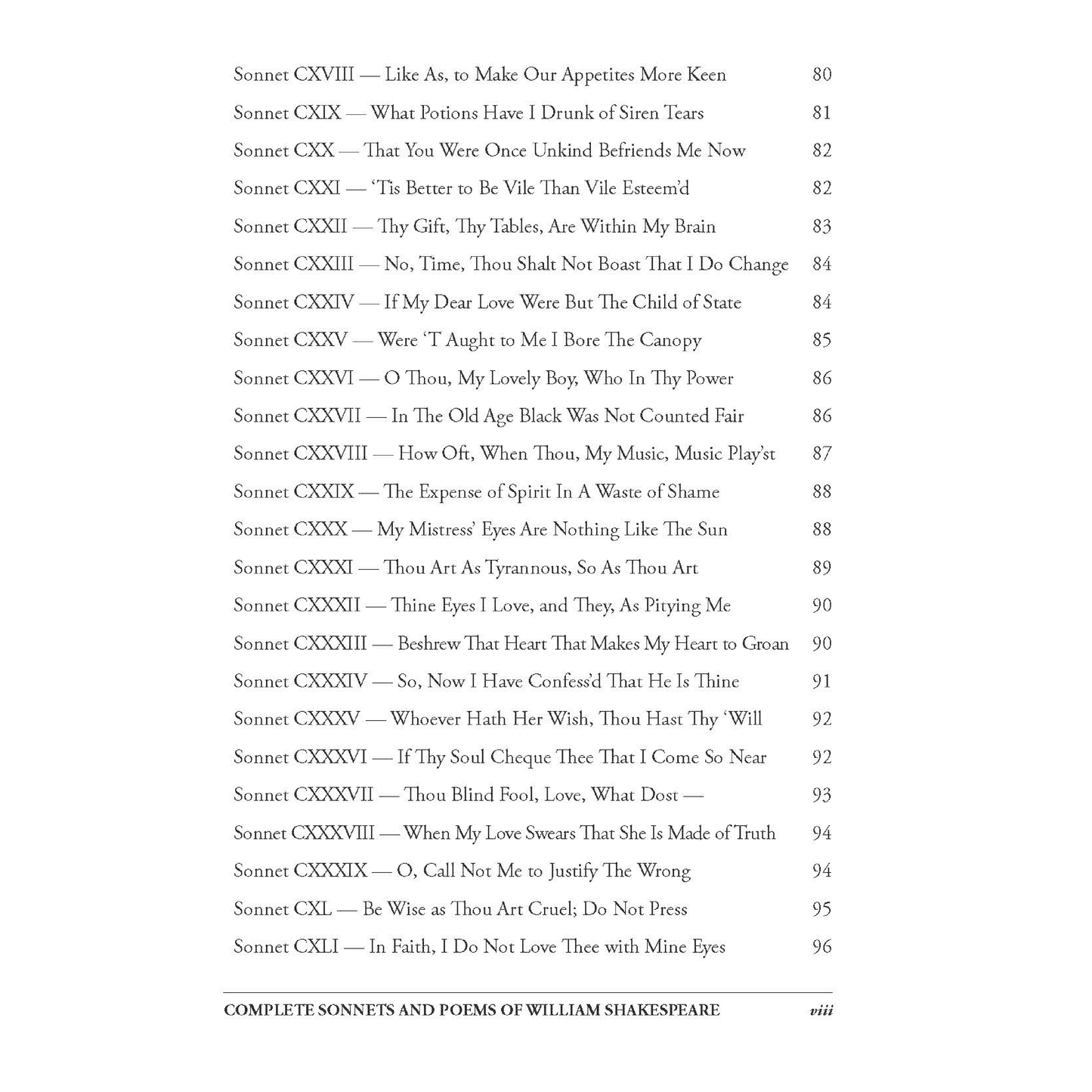 Complete Sonnets and Poems of William Shakespeare