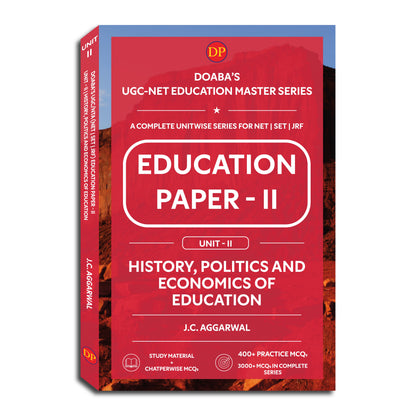 Doaba’s UGC/NTA (NET | SET | JRF) Education Paper - II: Unit - II | History, Politics and Economics of Education