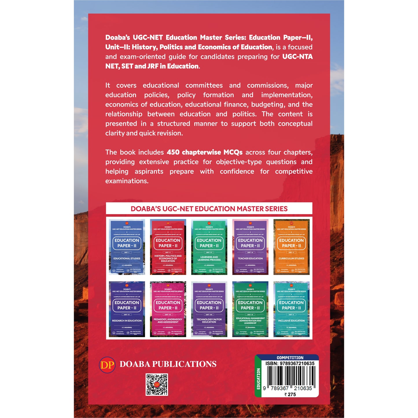 Doaba’s UGC/NTA (NET | SET | JRF) Education Paper - II: Unit - II | History, Politics and Economics of Education
