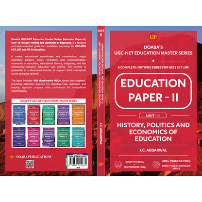 Doaba’s UGC/NTA (NET | SET | JRF) Education Paper - II: Unit - II | History, Politics and Economics of Education