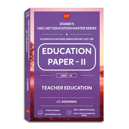 Doaba’s UGC/NTA (NET | SET | JRF) Education Paper - II: Unit - IV | Teacher Education