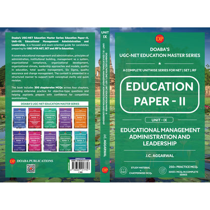 Doaba’s UGC/NTA (NET | SET | JRF) Education Paper - II: Unit - IX | Educational Management, Administration and Leadership